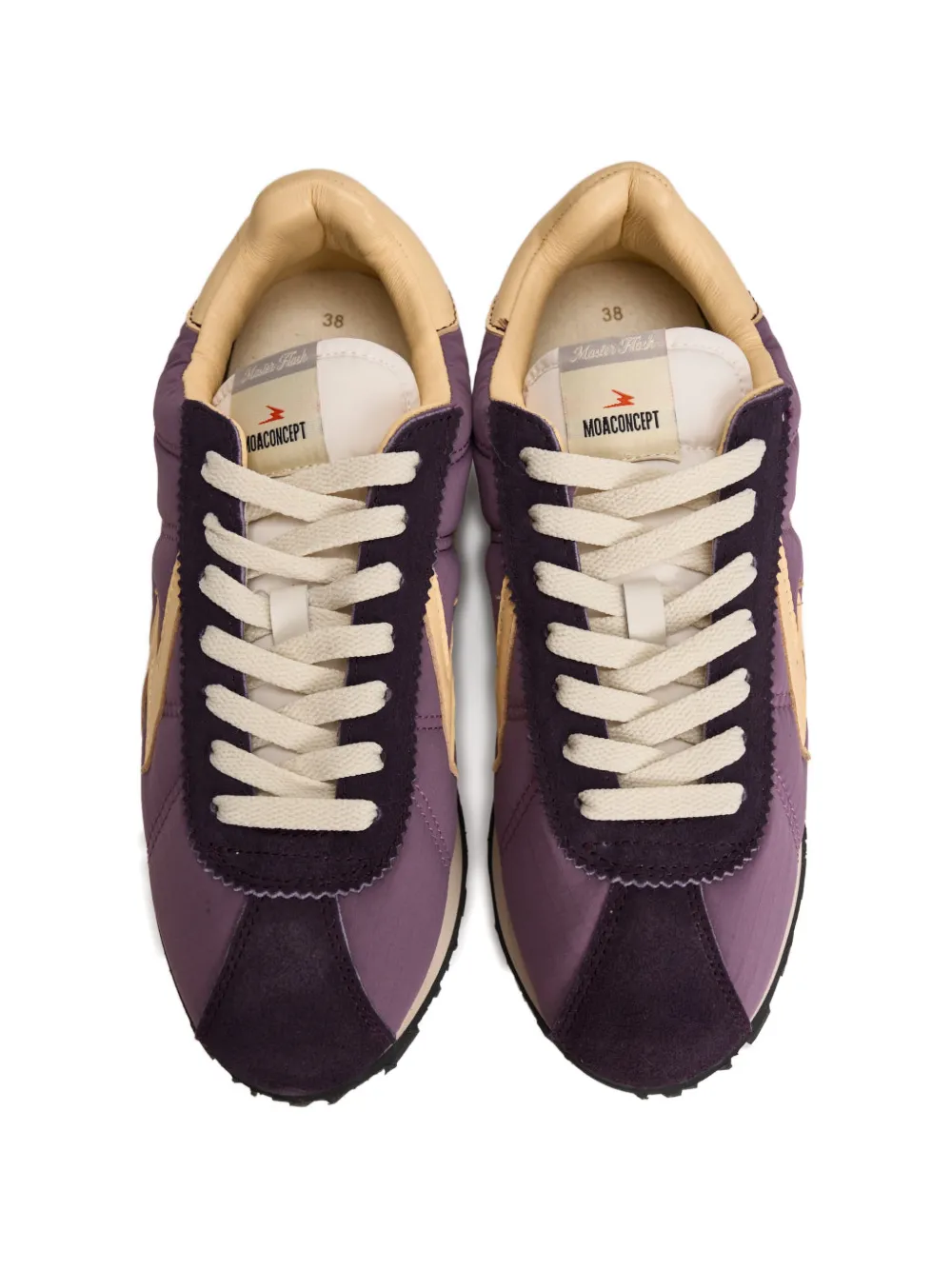 Moa Master Of Arts Sneakers met bliksemflits Paars