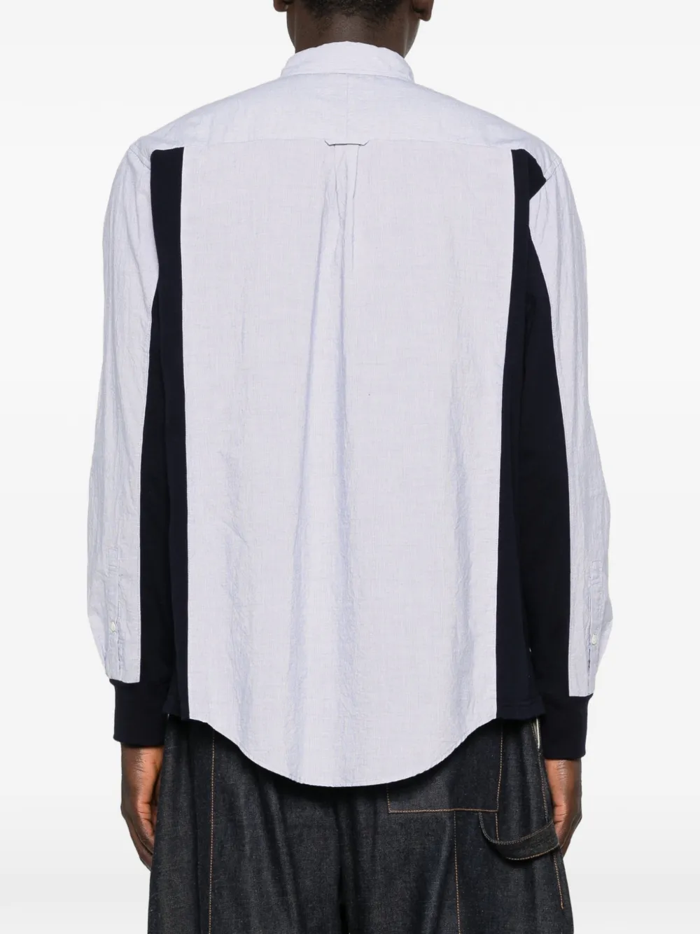 Undercover Overhemd met vlakken Blauw