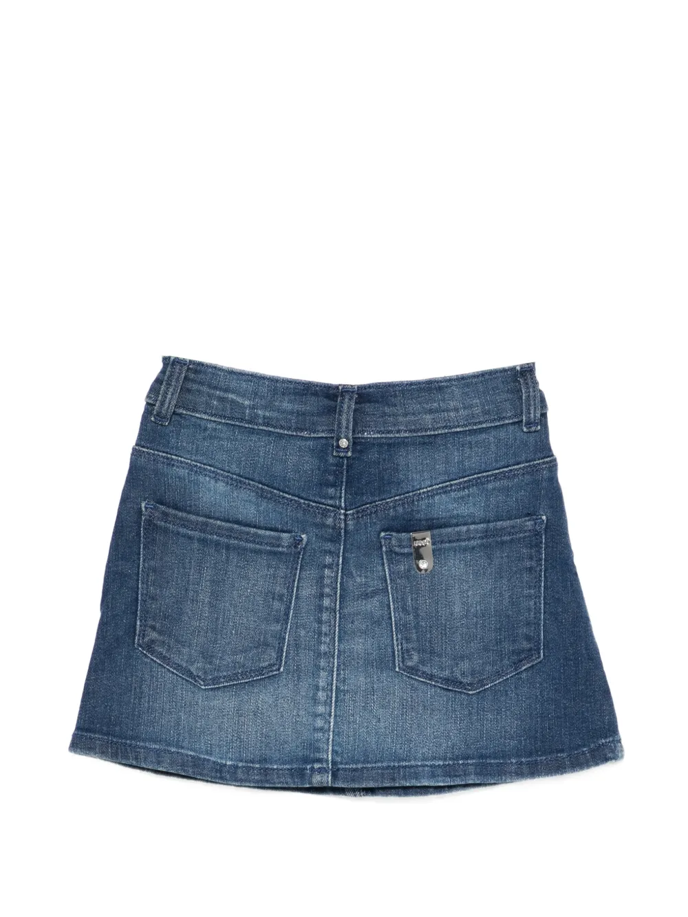  Liu Jo Kids Flower-embellishment Skirt - Blue 