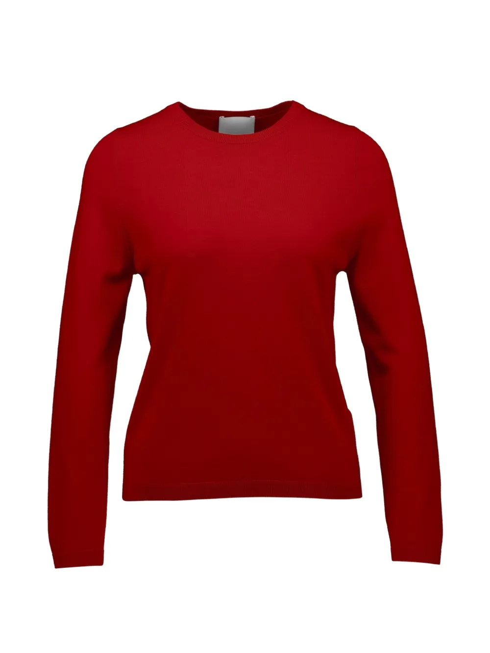 Allude round-neck knitted sweater - Rot