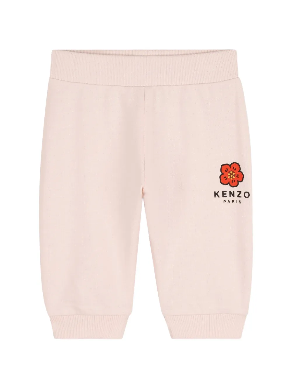 Kenzo Kids Trainingspak met bloemapplicatie Roze