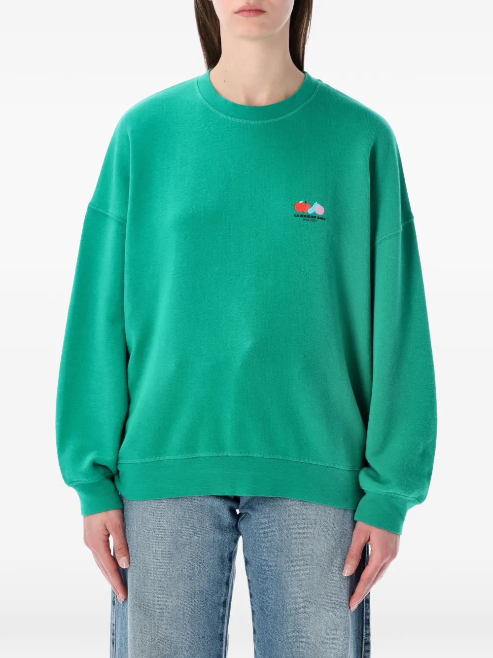American Vintage Atubay crew-neck sweatshirt - Grün
