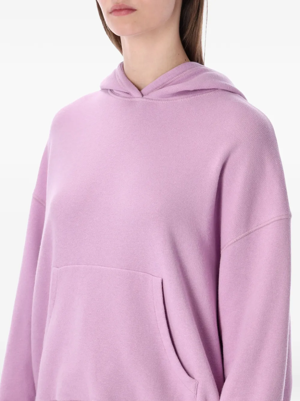 American Vintage Atubay hoodie met zak Paars