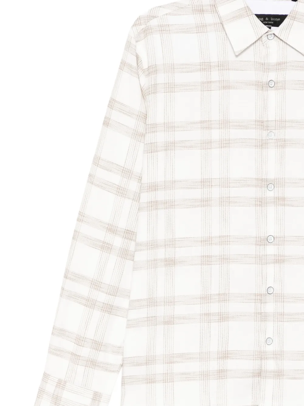  Rag & Bone Plaid Shirt - Neutrals 