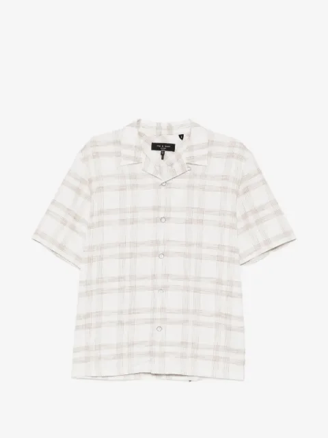 rag & bone Camicia con motivo tartan