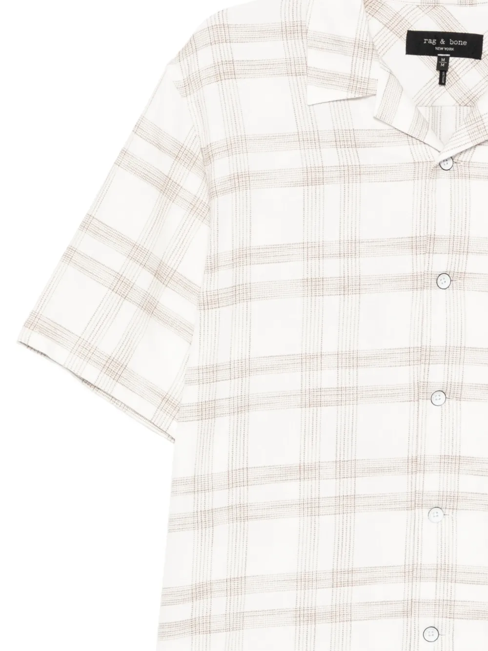  Rag & Bone Camisa A Cuadros - Neutro 