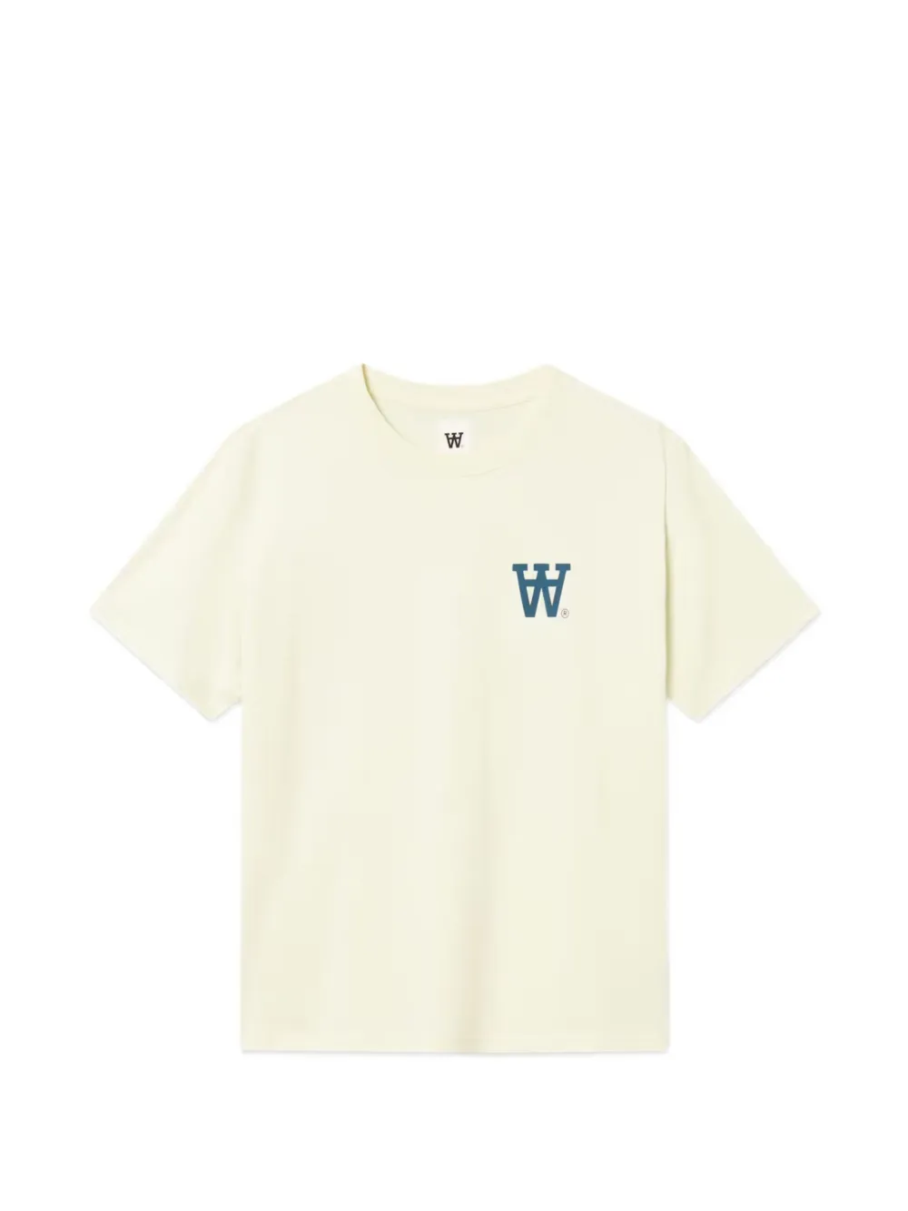 Wood Wood Liam logo T-shirt – Neutrals