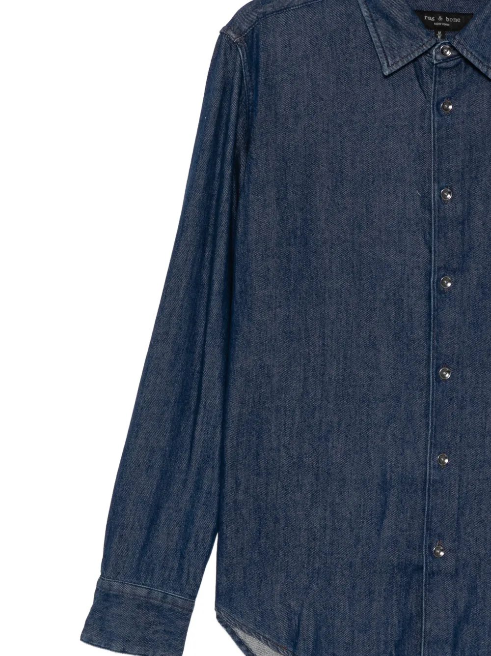  Rag & Bone Tomlin Denim Shirt - Blue 