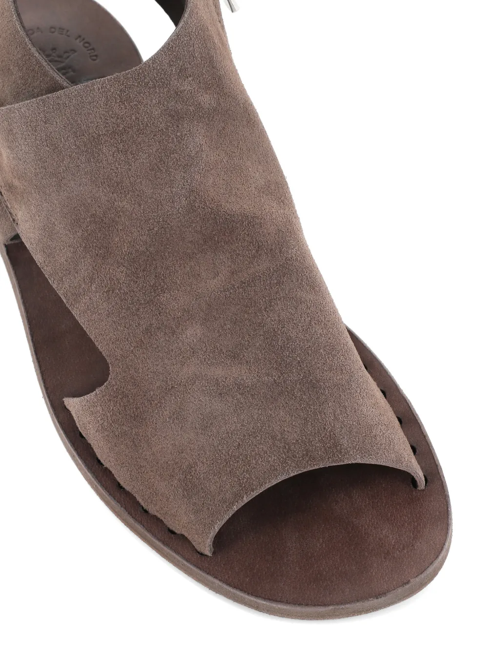 Officine Creative Sandalen met ritssluiting Bruin