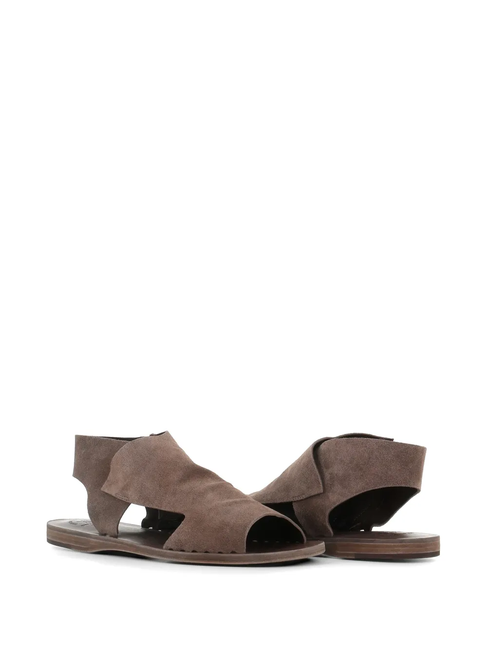 Officine Creative Sandalen met ritssluiting Bruin