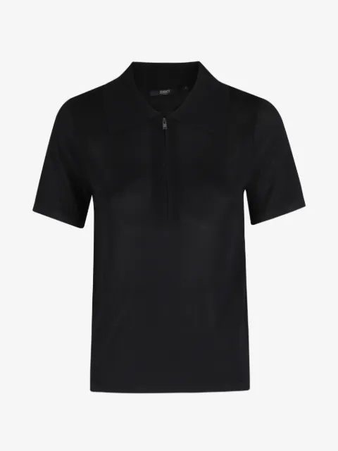 Seventy zip-fastening polo shirt