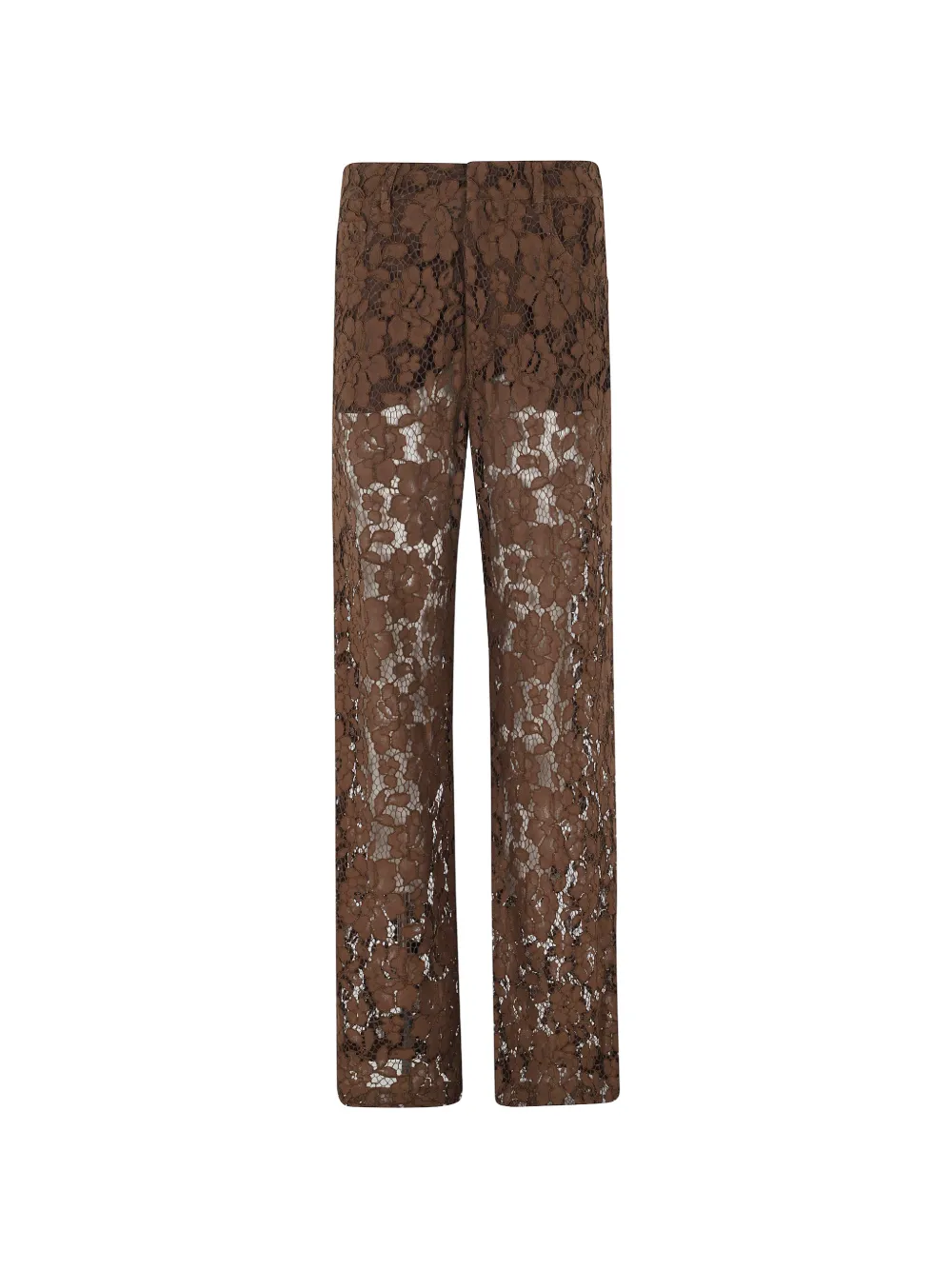 Federica Tosi lace trousers - Marrone