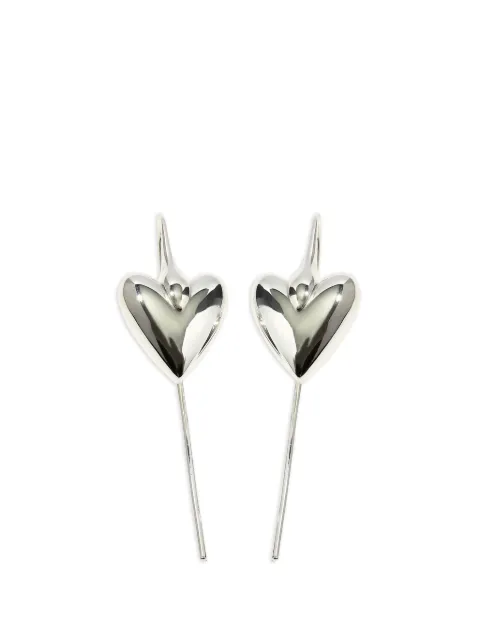 Otiumberg Carved Heart hook earrings