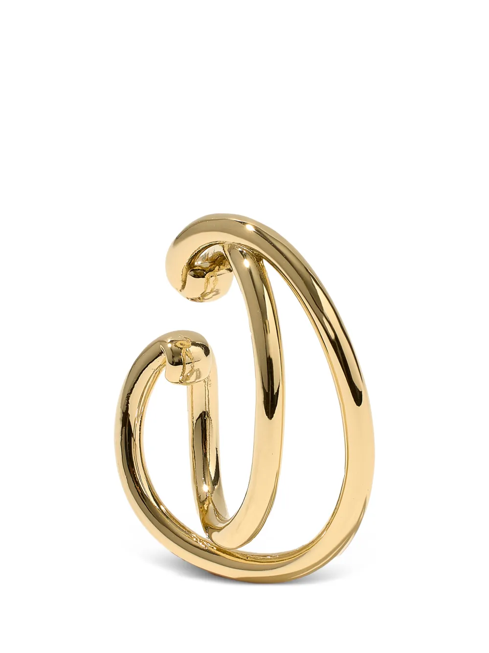 Otiumberg Ear cuff Pavé Dual Curve - Oro