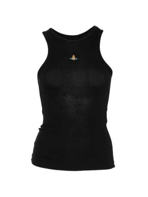 Vivienne Westwood 90s Orb-embroidered tank top