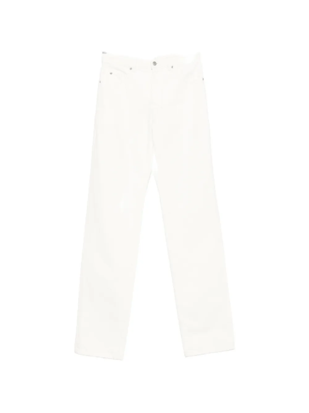 CALVIN KLEIN COLLECTION logo-patch jeans - Toni neutri