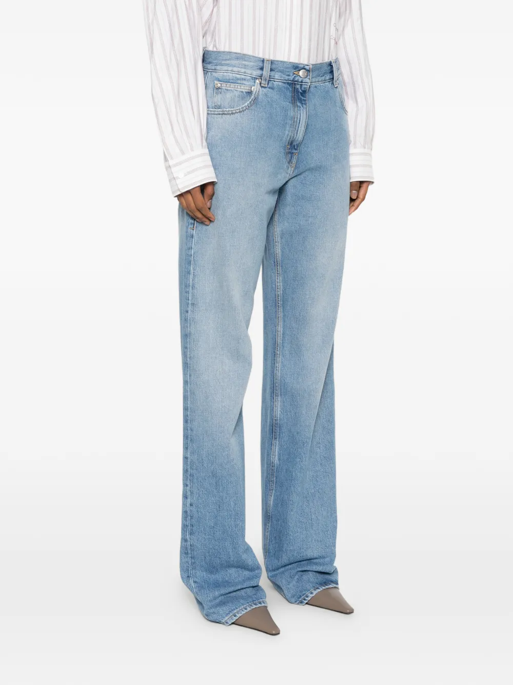 CALVIN KLEIN COLLECTION faded-effect Jeans | Blue | FARFETCH from CALVIN KLEIN COLLECTION