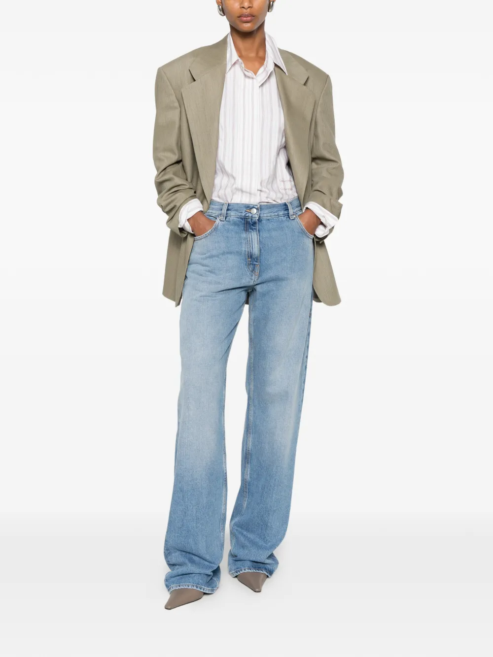 CALVIN KLEIN COLLECTION faded-effect Jeans | Blue | FARFETCH from CALVIN KLEIN COLLECTION
