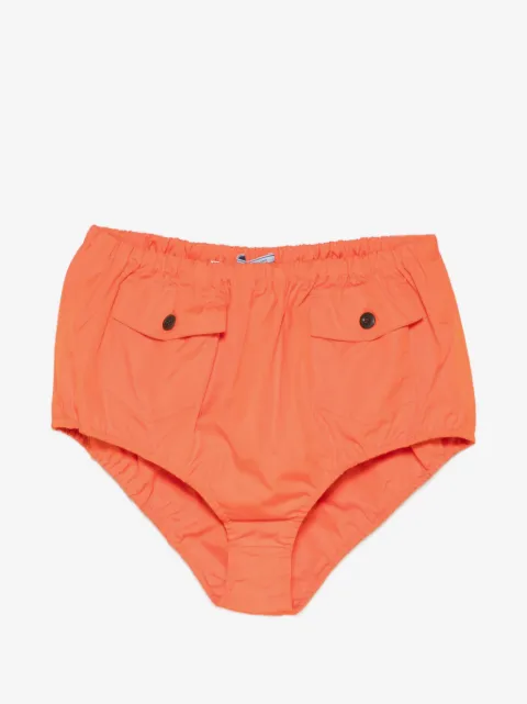 Prada button flap pocket shorts