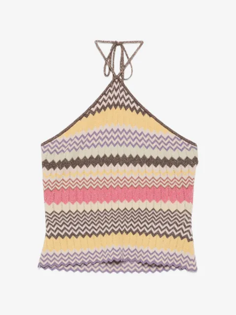 Faithfull Ria chevron-knit top