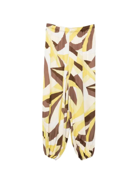 Faithfull Kortez geometric-print balloon trousers