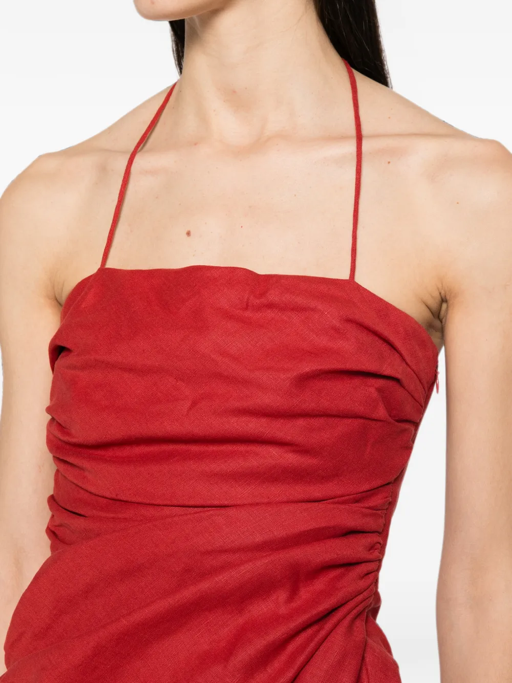 Faithfull Notte palazzo maxi-jurk Rood