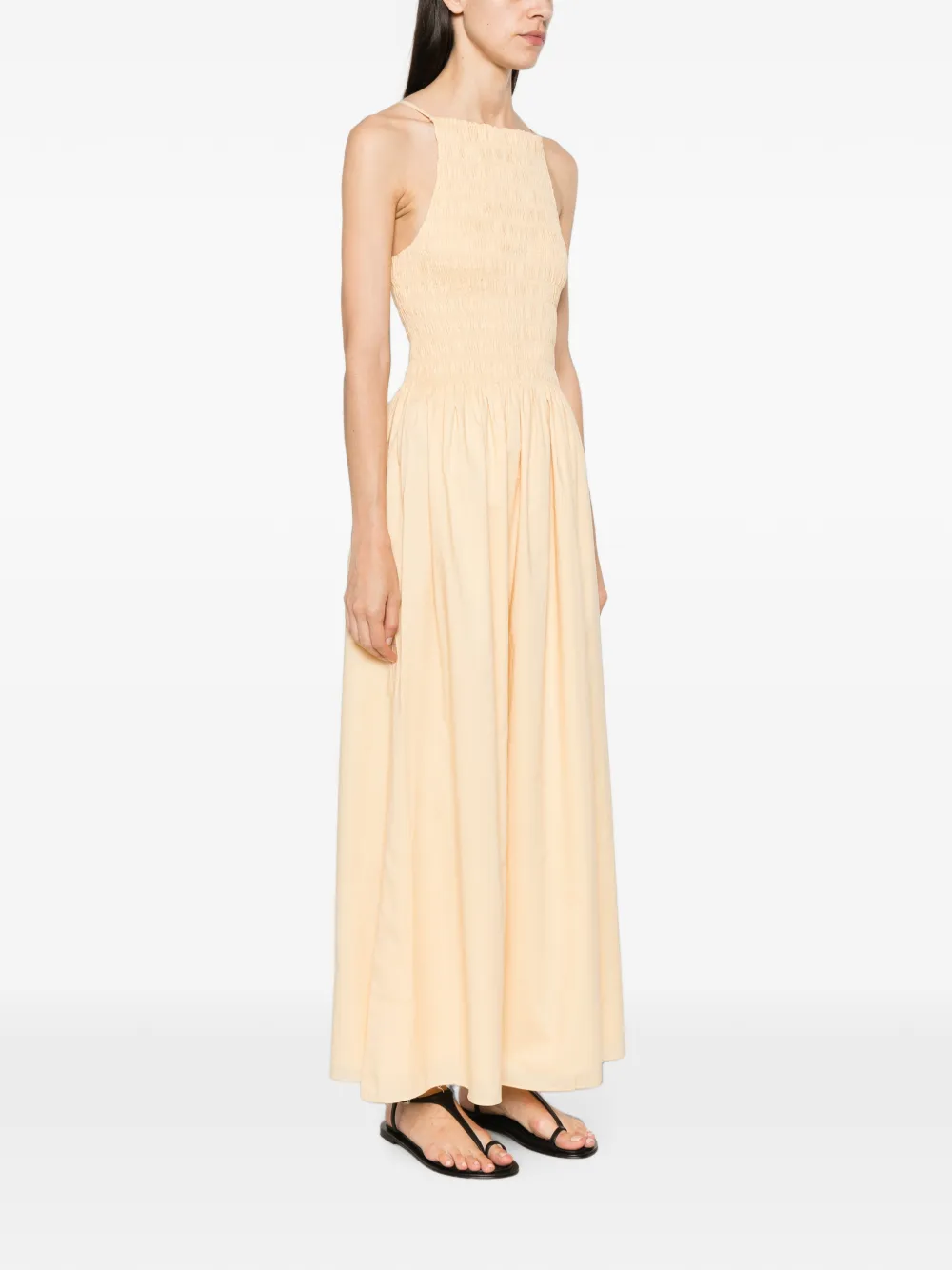 Faithfull Laia maxi-jurk Geel