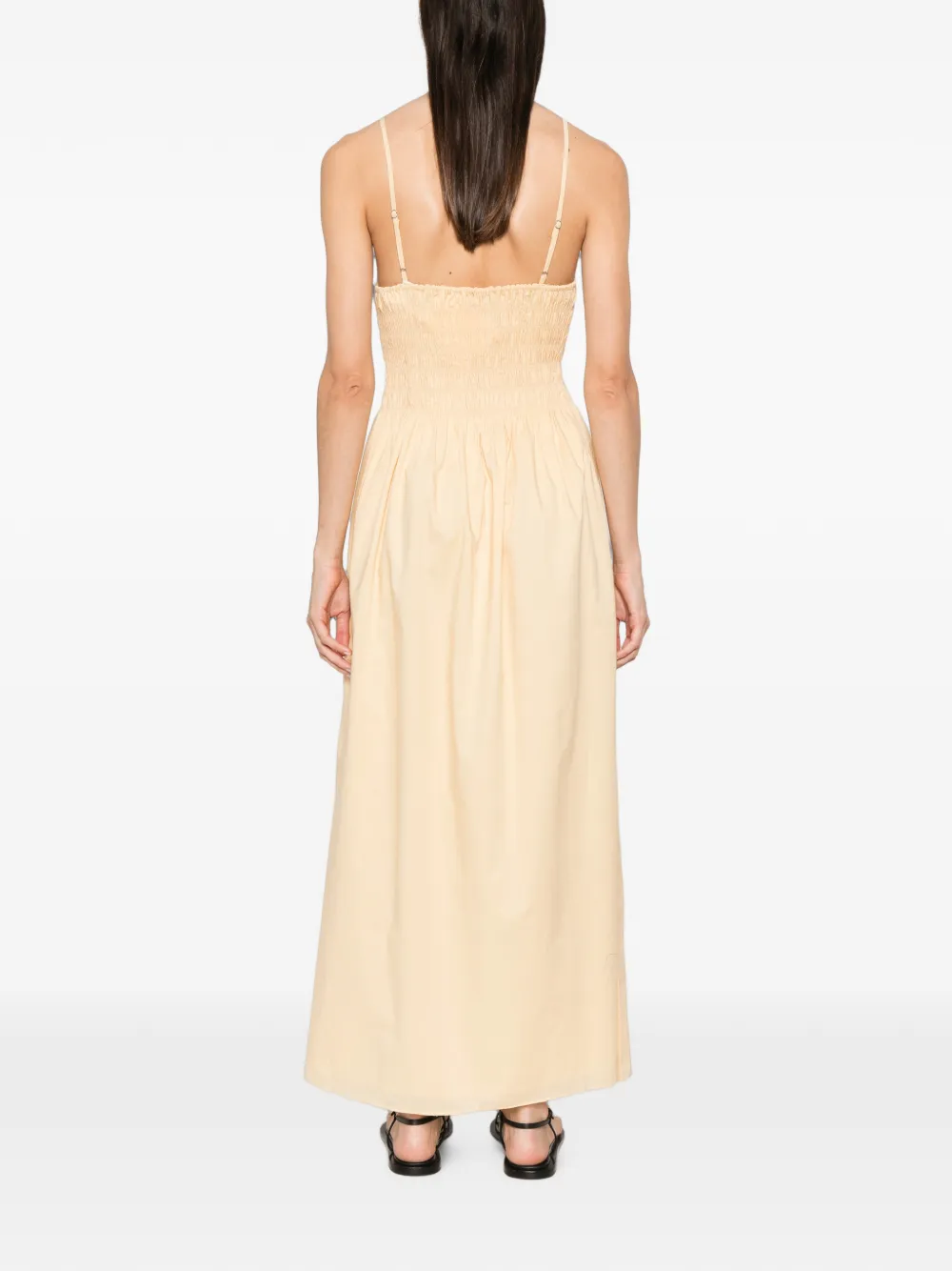 Faithfull Laia maxi-jurk Geel