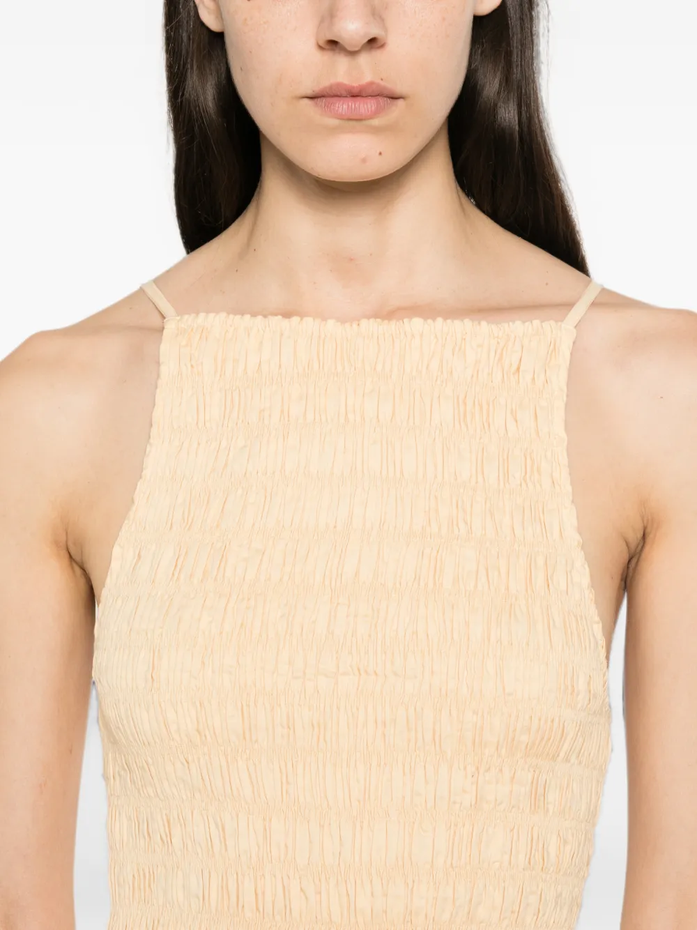 Faithfull Laia maxi-jurk Geel