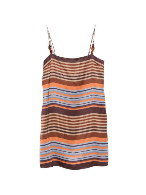 Faithfull Estrella striped mini dress