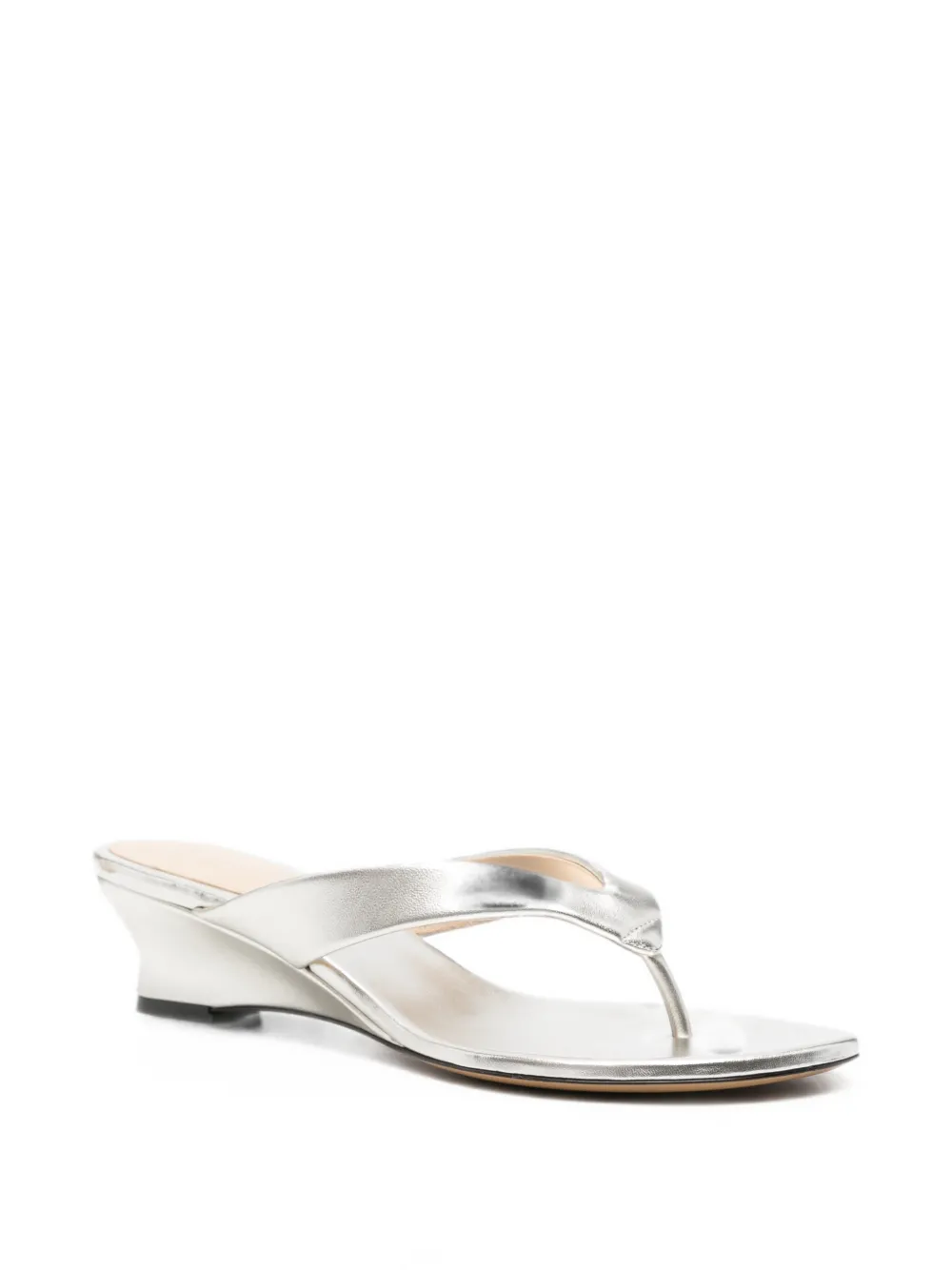 Le Monde Beryl Micro Wedge thong sandals Goud