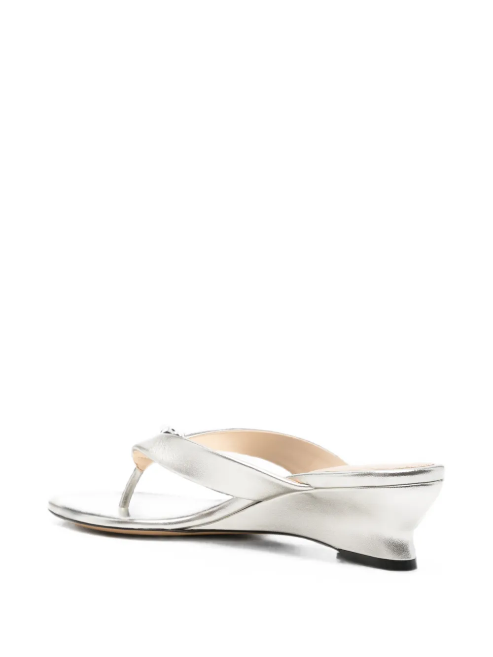 Le Monde Beryl Micro Wedge thong sandals Goud