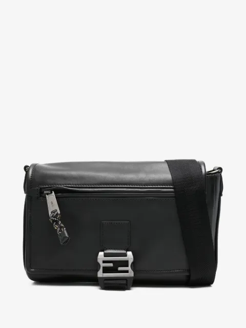FENDI Flux leren messengertas met gesp