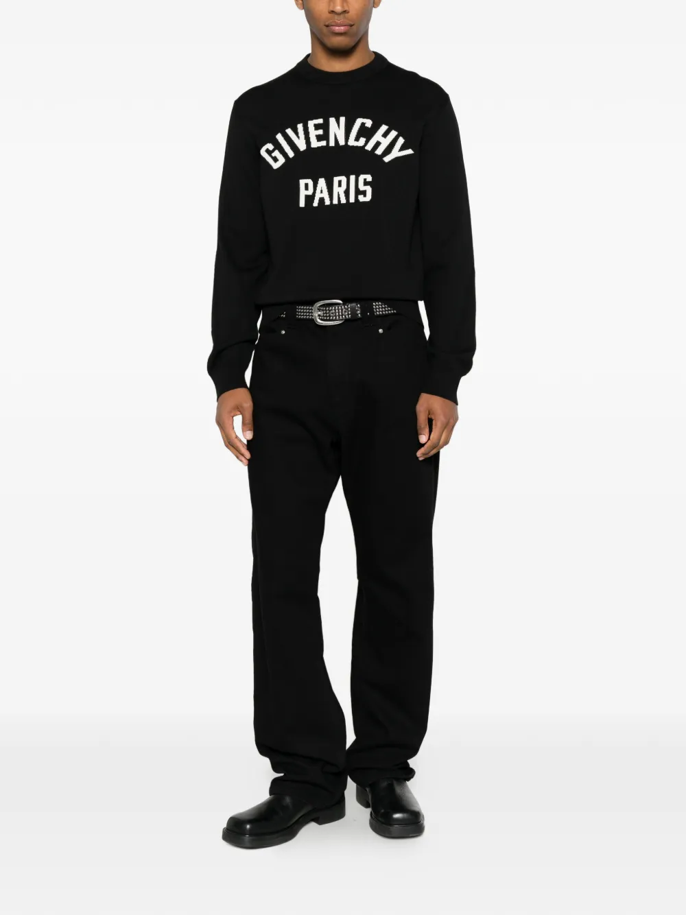 Givenchy Intarsia trui Zwart