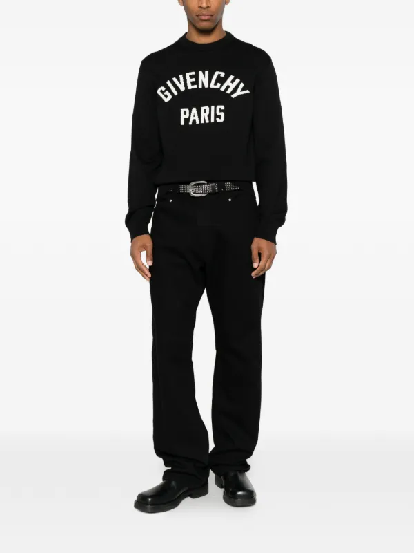 Givenchy Couture Seam Sweater | Black | FARFETCH