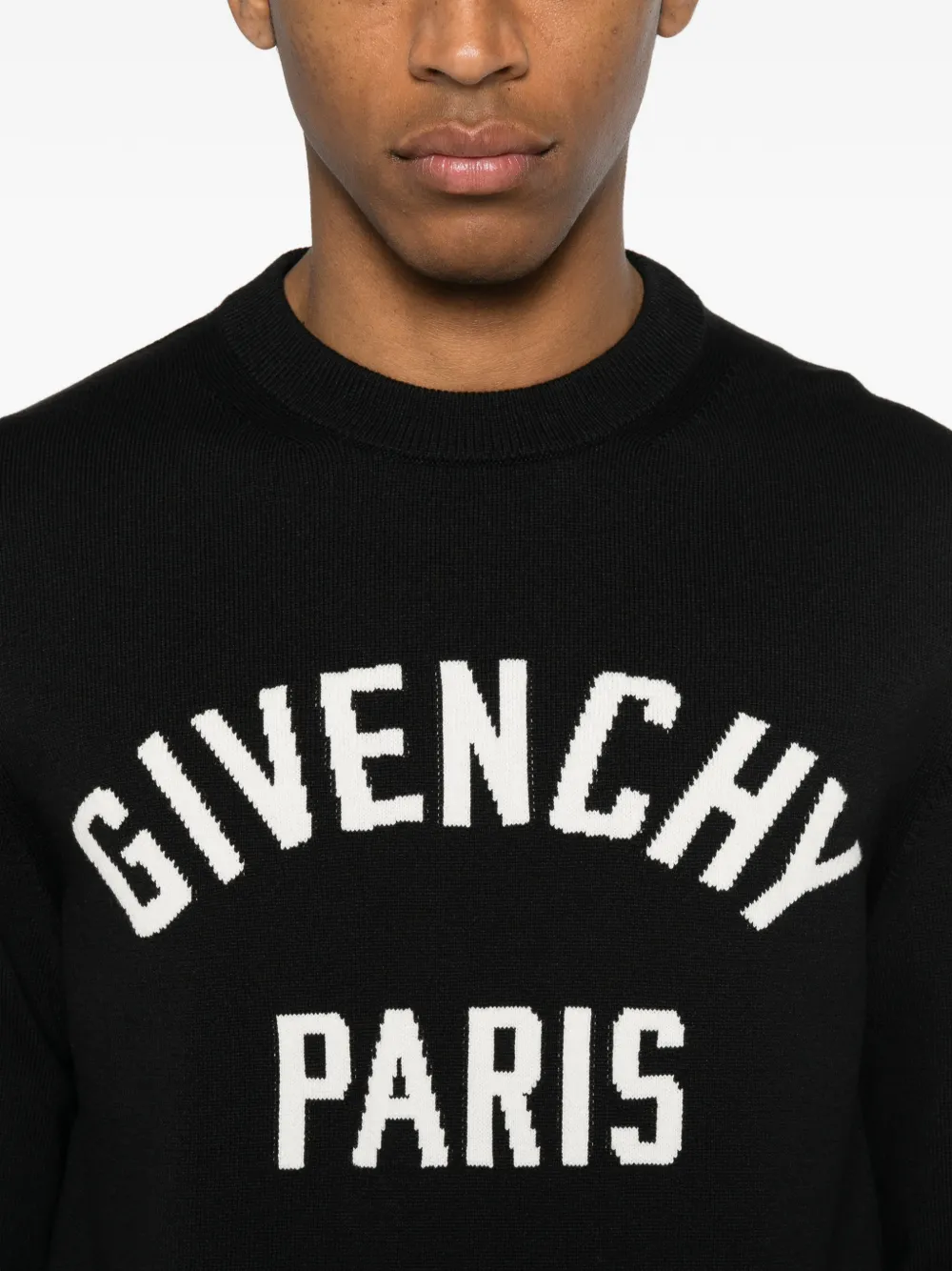 Givenchy Couture Seam Sweater | Black | FARFETCH