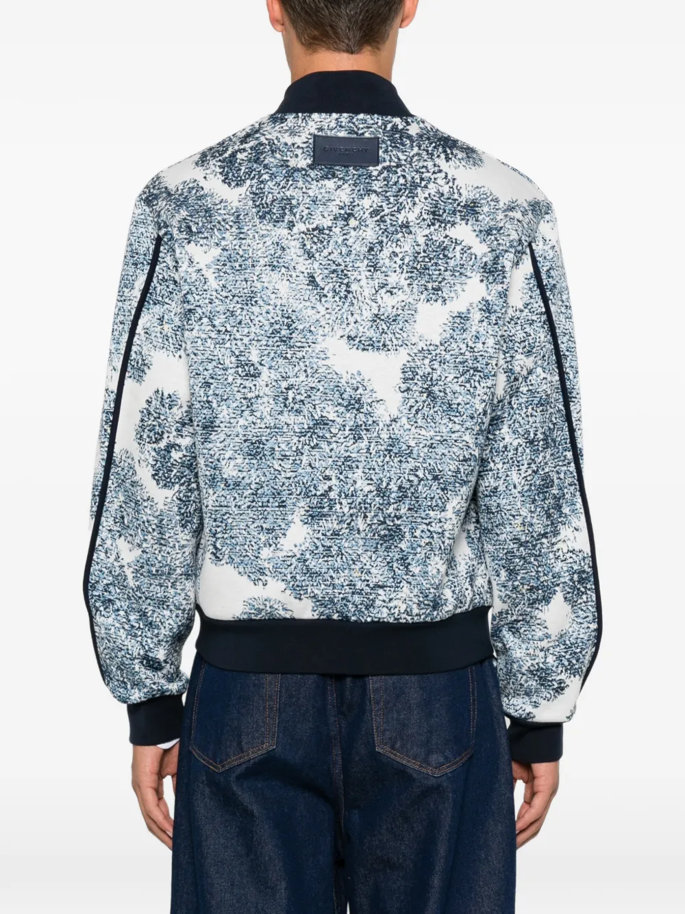 Givenchy Bomberjack met rits Blauw