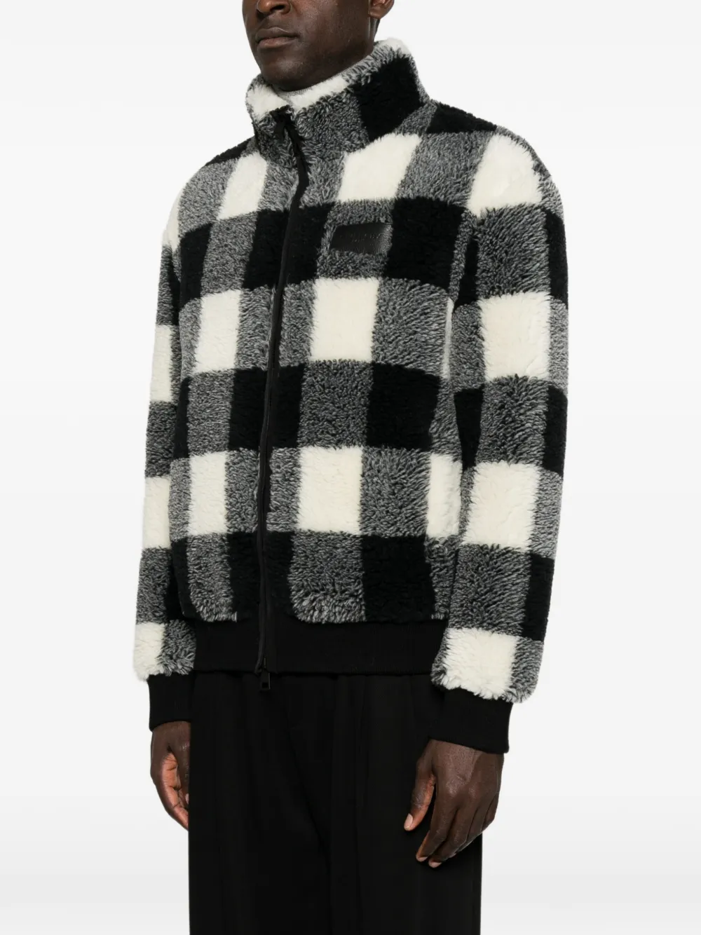 Givenchy Geruit jack Zwart