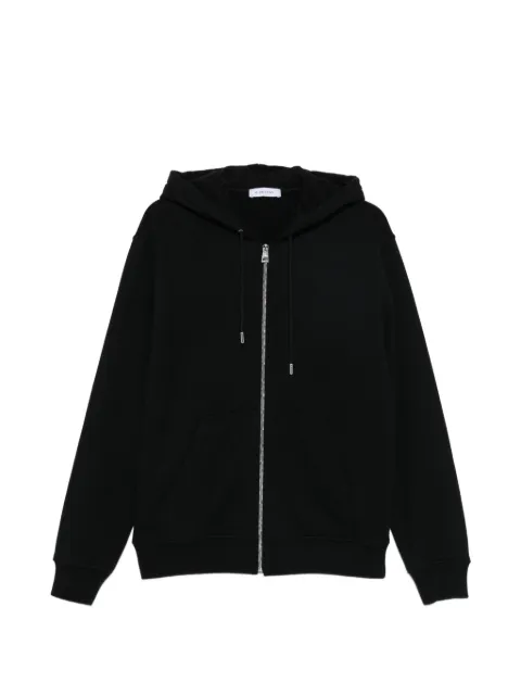 Givenchy logo-print zip-up hoodie