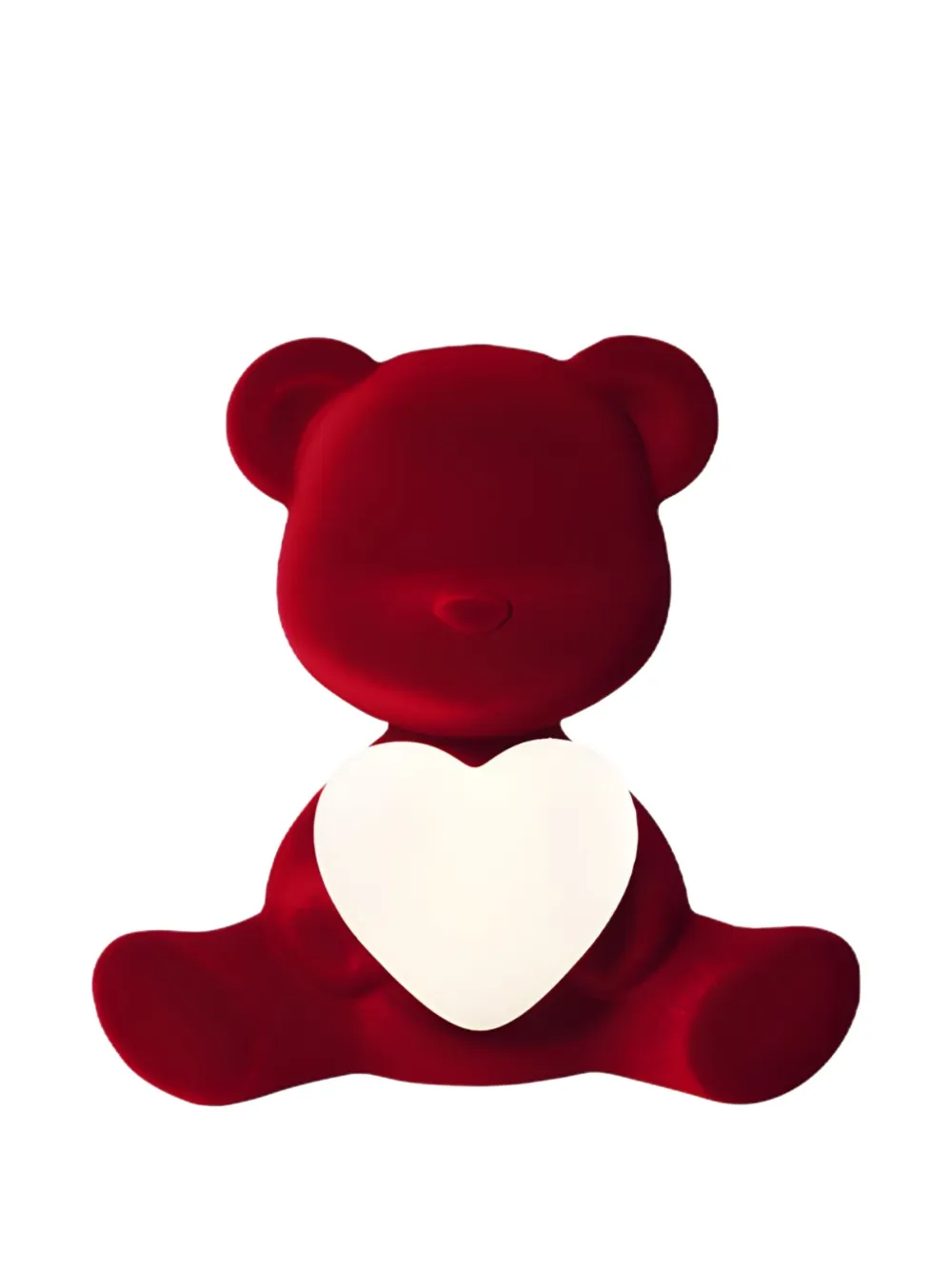 Qeeboo Xs Teddy Love Lamp In Red