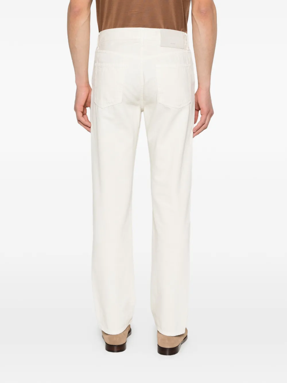 Jacob Cohën Jeans met knoopsluiting Beige