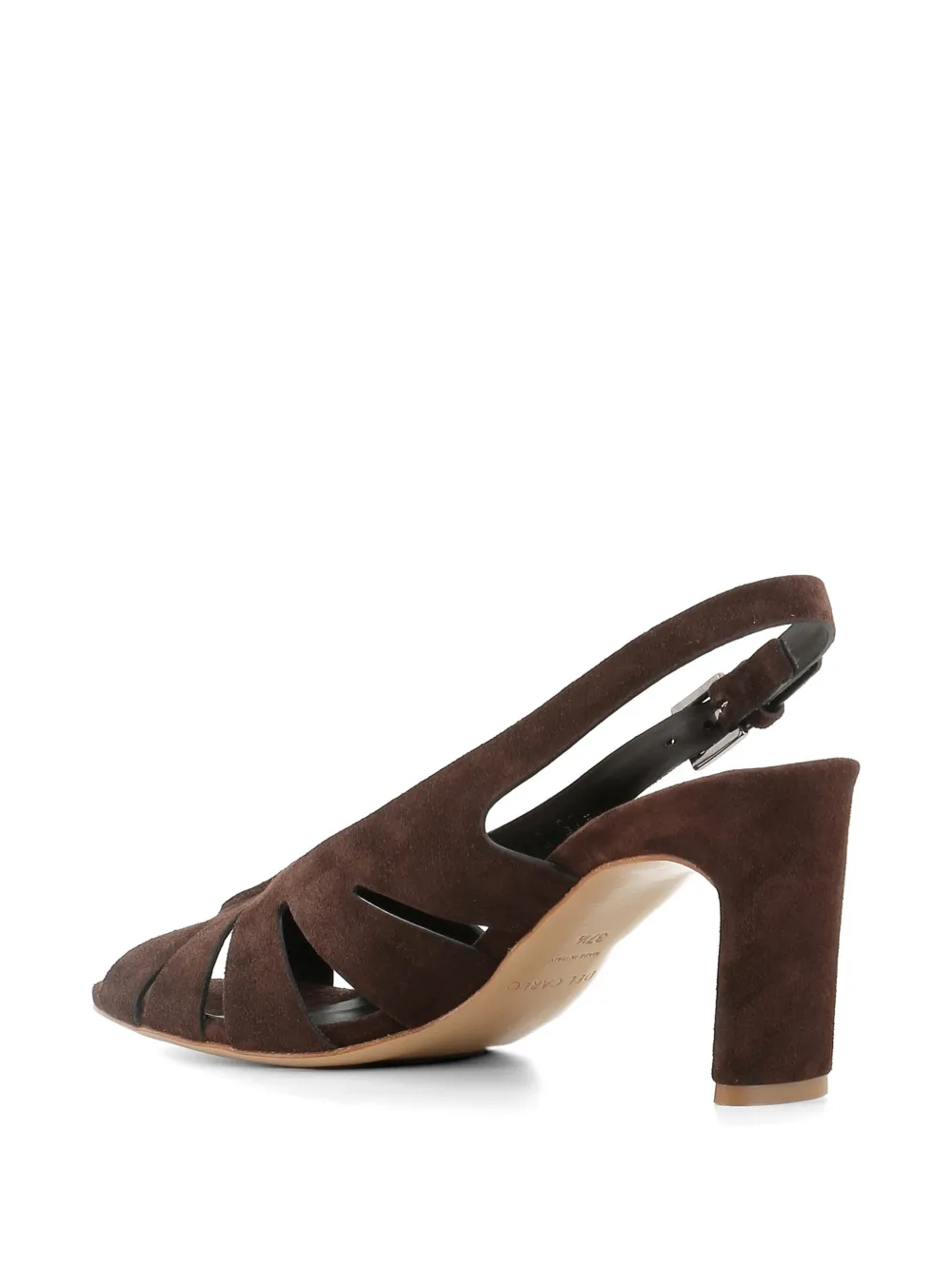 Del Carlo cut-out slingback sandals Bruin