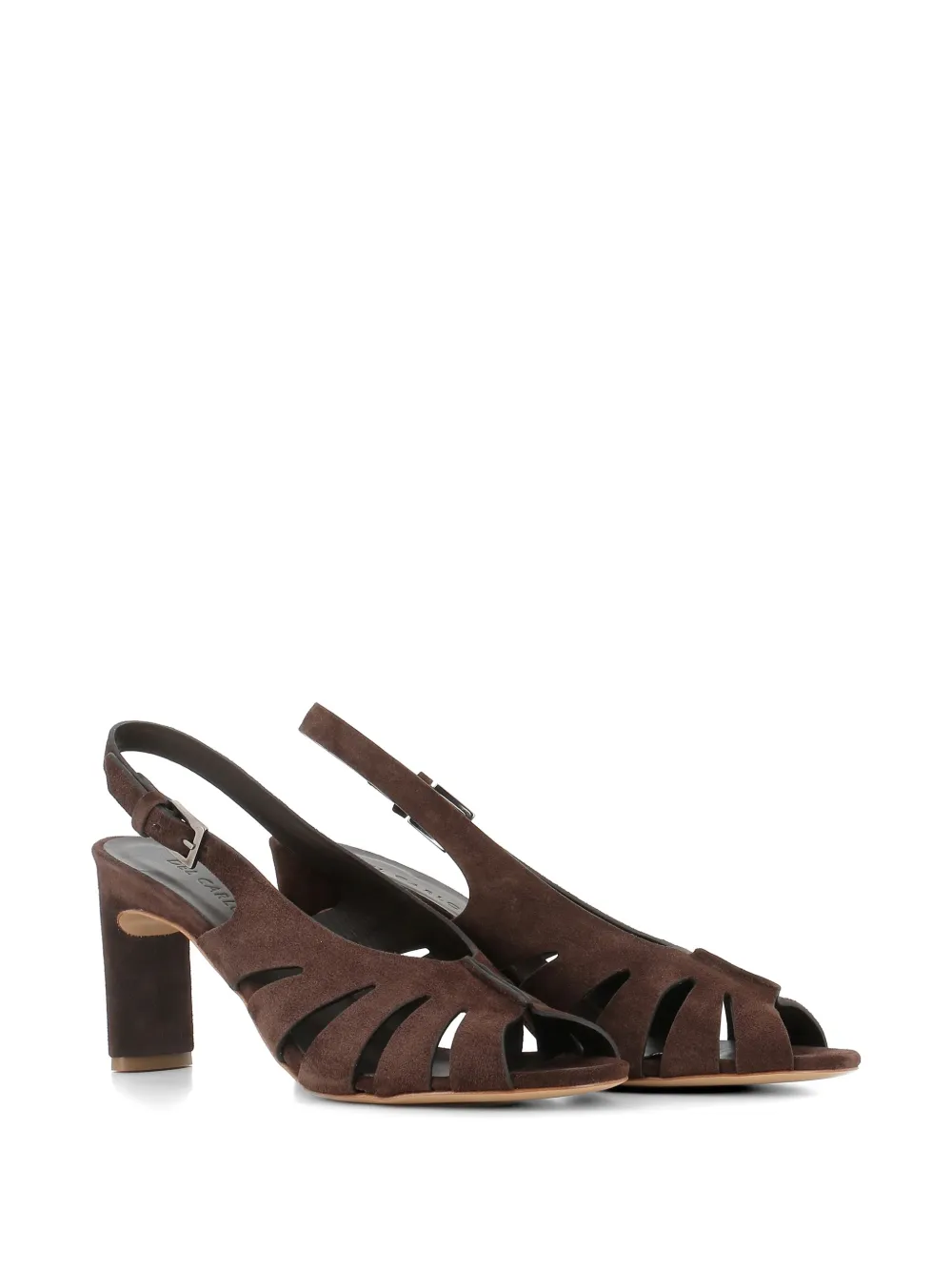 Del Carlo cut-out slingback sandals Bruin