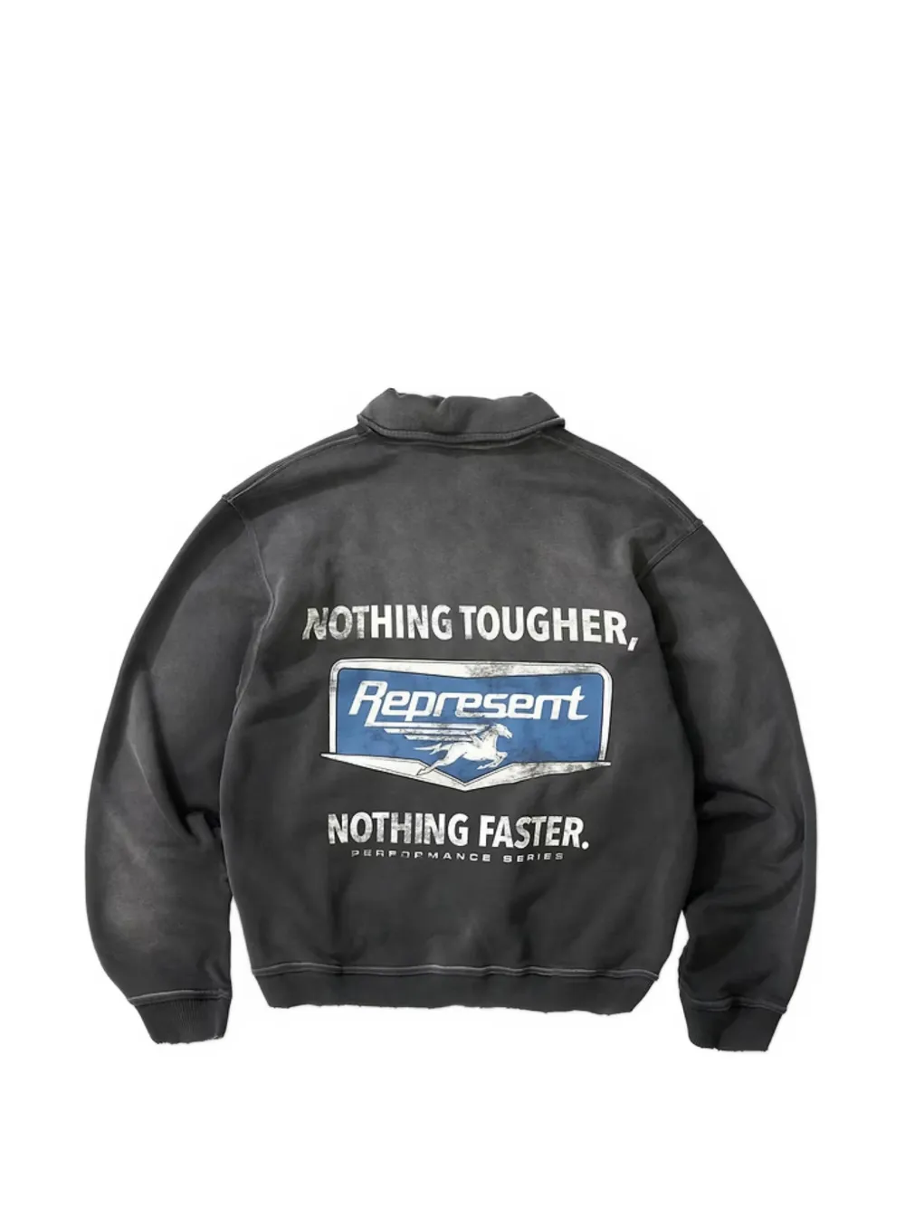 Represent Sweater met grafische print Grijs