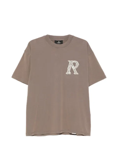 Represent Western Initial embroidered T-shirt