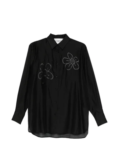 Iceberg floral-embroidered shirt