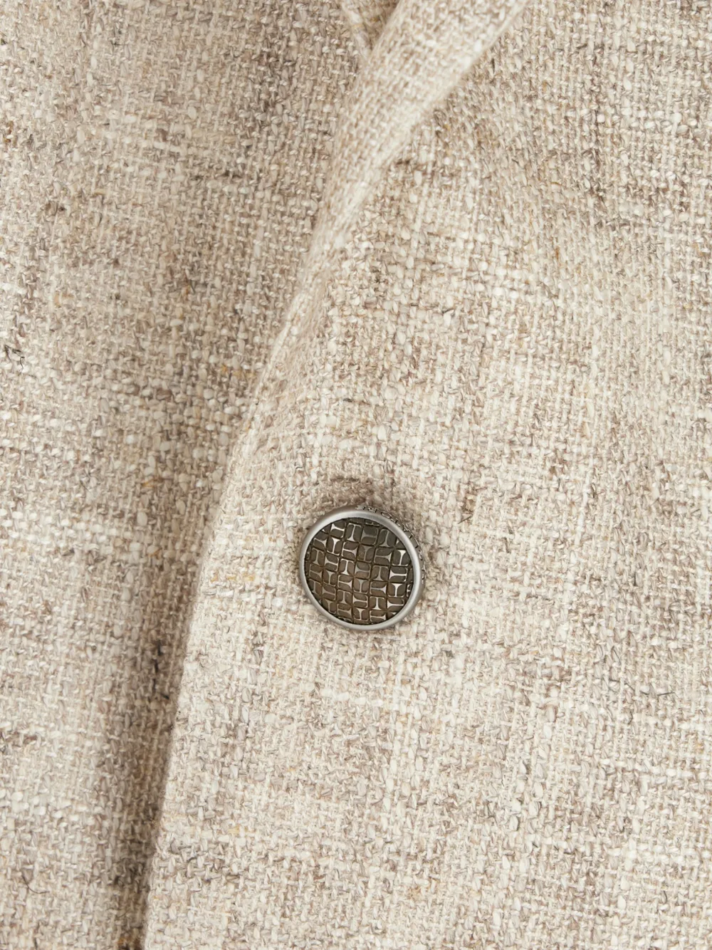 Tagliatore Blazer met enkele rij knopen Beige