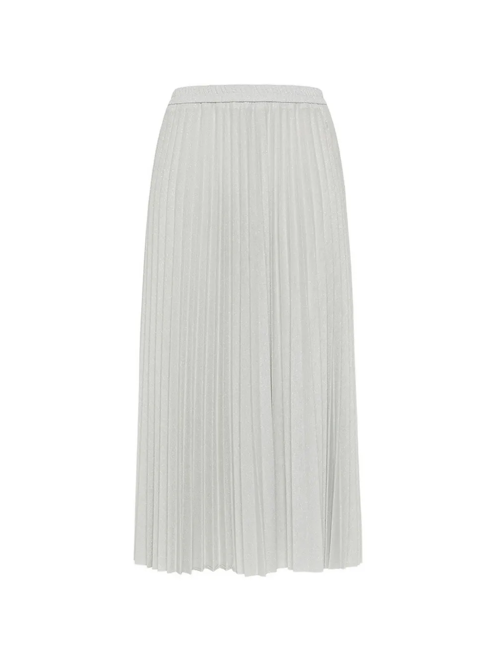 Momoní Emi Pleated Waistband Skirt In Gray