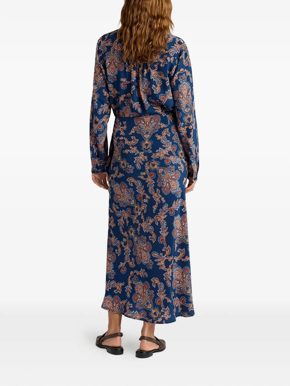 Dolores Printed Midi Skirt