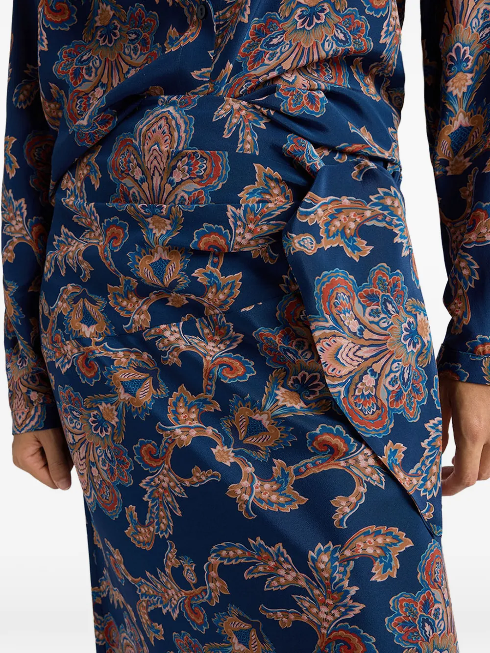 Dolores Printed Midi Skirt